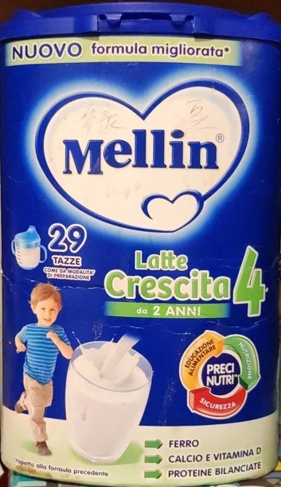 Latte crescita 4 da 2 anni