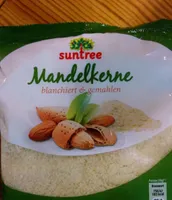Mandelkerne blanciert und gemahlen