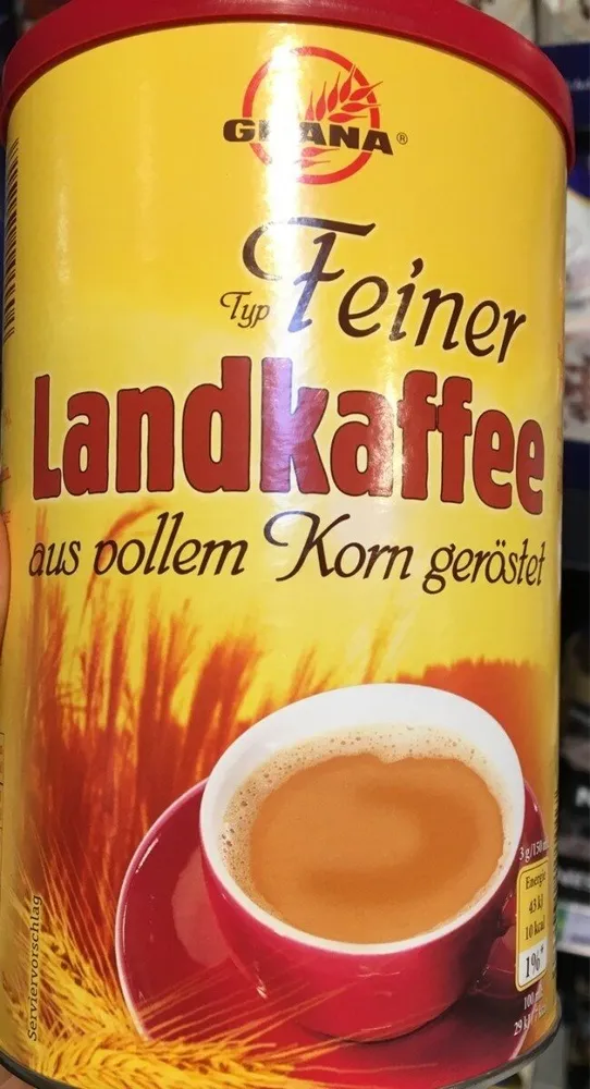 Feiner Landkaffee Aus Vollem Korn Geröstet, Kaffee