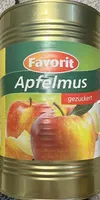 Apfelmus gezuckert