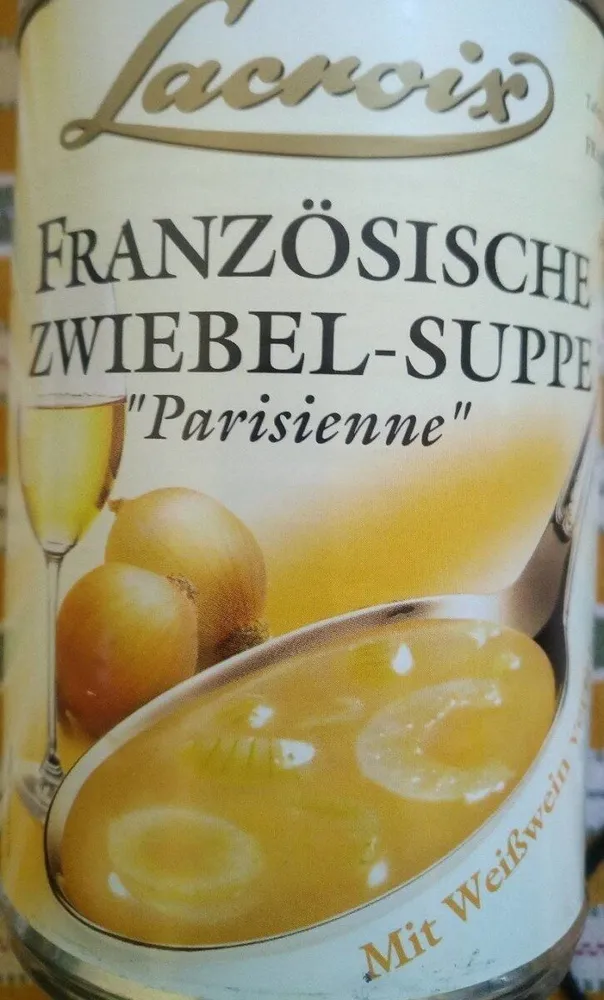 Französische Zwiebelsuppe "Parisienne"