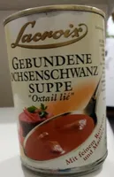Gebundene ochsenschwanz Suppe "Oxtail lié"