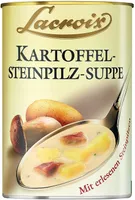 Kartoffelsteinpilzsuppe
