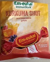 ImmunStark KURKUMA SHOT HUSTENBONBON gefüllt