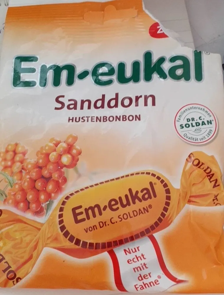 Sanddorn Hustenbonbons