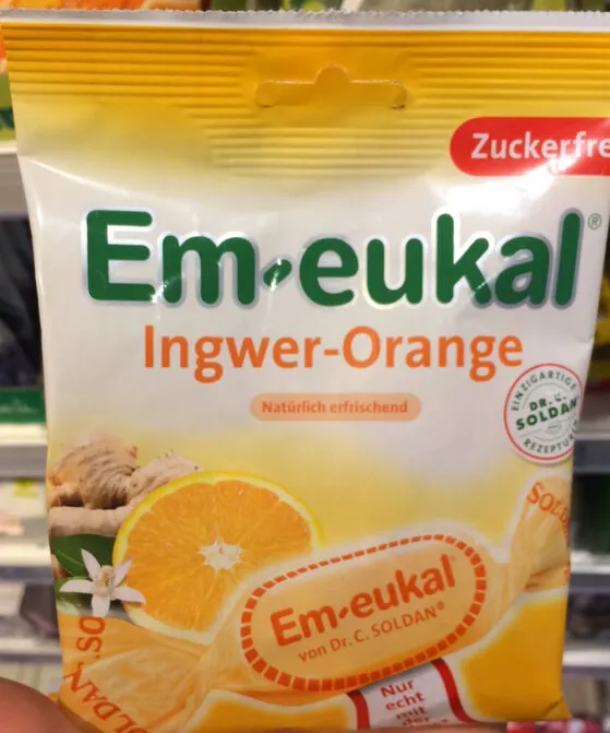 Em-eukal Ingwer-orange Zuckerfrei