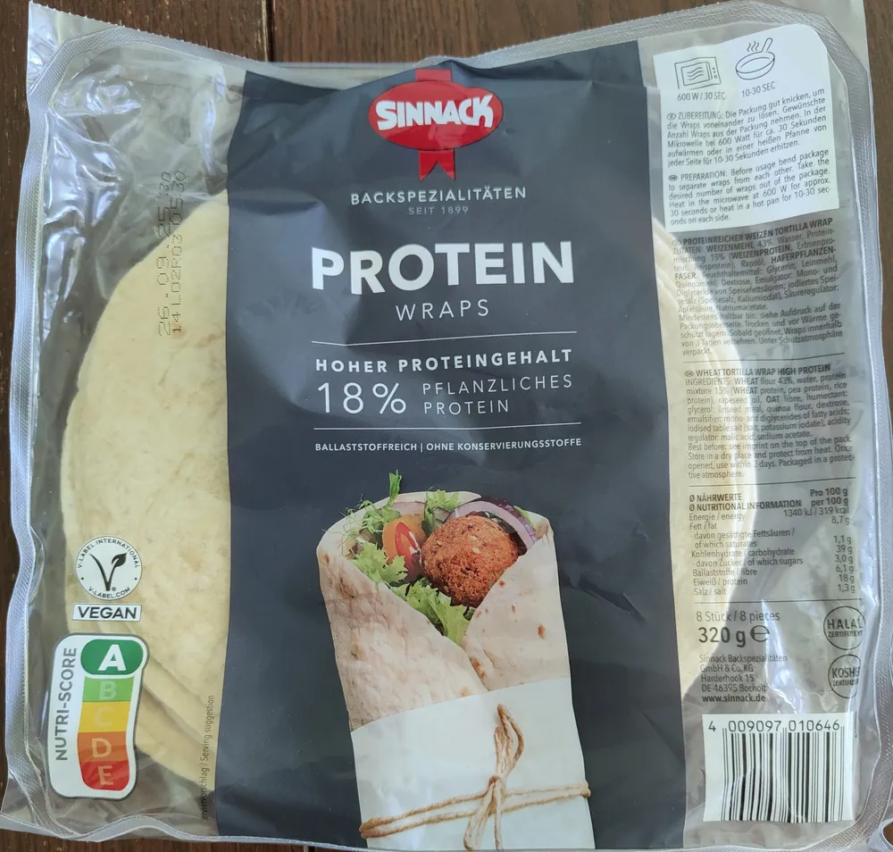 Protein Wraps
