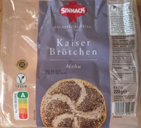 Kaiser Brötchen Mohn