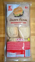 Unsere feinen Weizenbrötchen