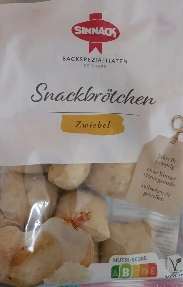 Snackbrötchen Zwiebel