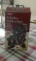 Schoko-Lebkuchen Sterne Herzen Brezeln Zartbitter
