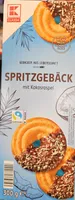Spritzgebäck mit Kokosraspel