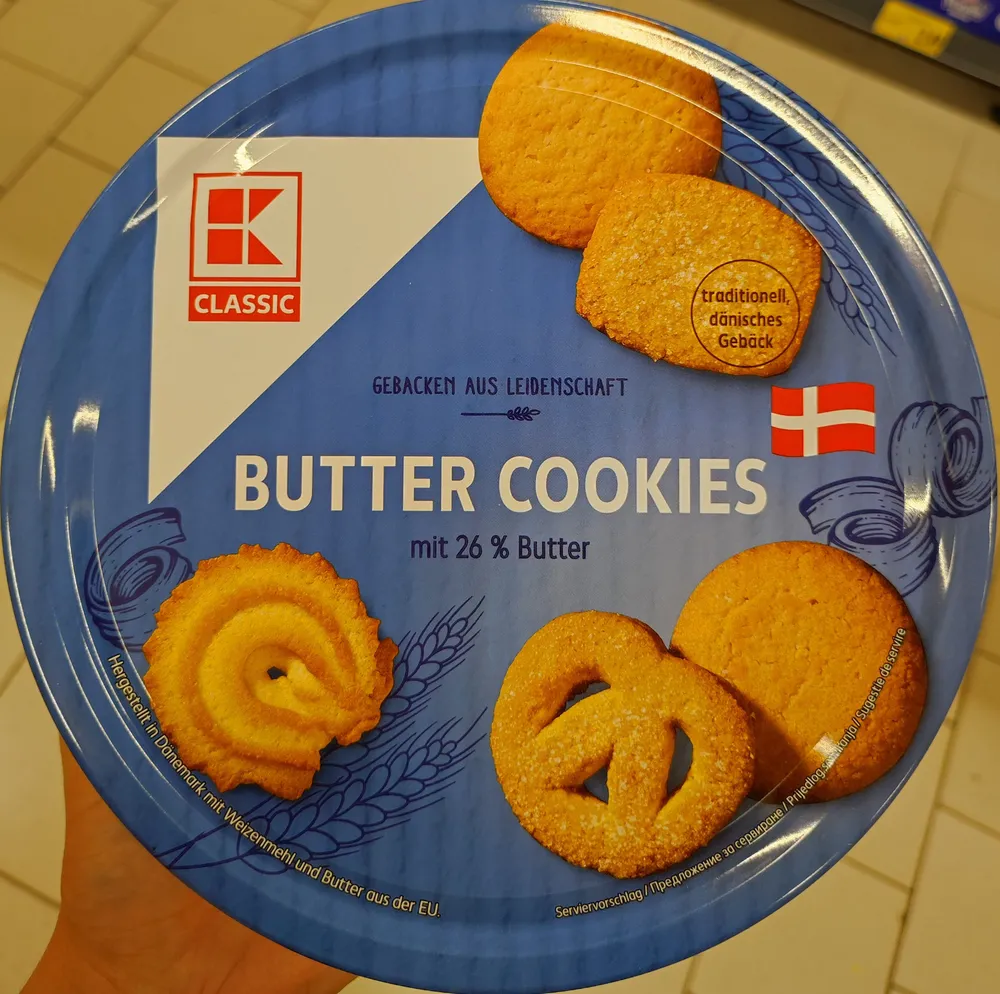 Dänisches Butterkekse