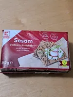 Sesam Volkorn-Knäckebrot