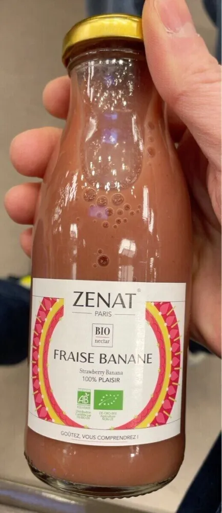Jus fruit fraise banane
