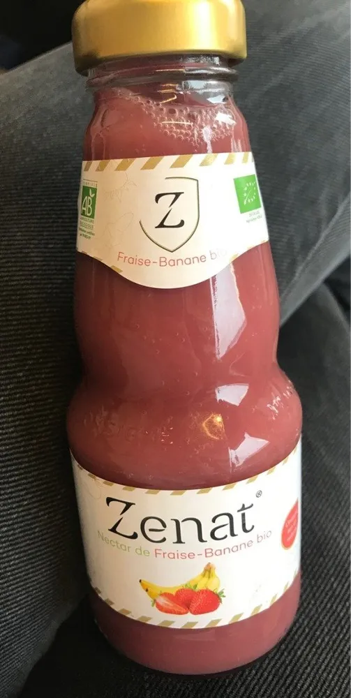 Nectar de Fraise et Banane bio