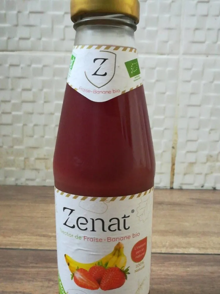 Nectar de fraise banane bio