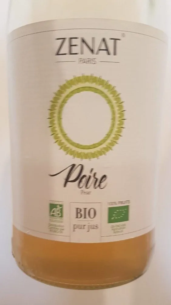 Poire Bio pur jus