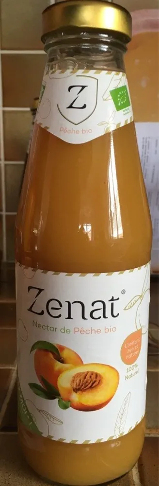 Nectar de peche bio