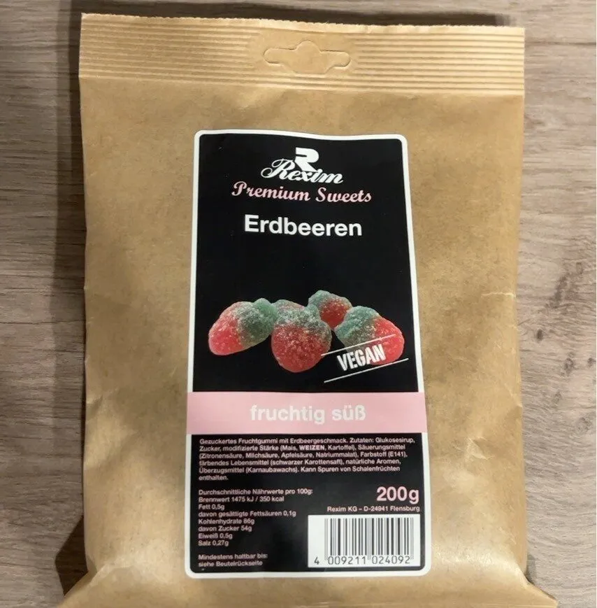 Premium Sweets Erdbeeren