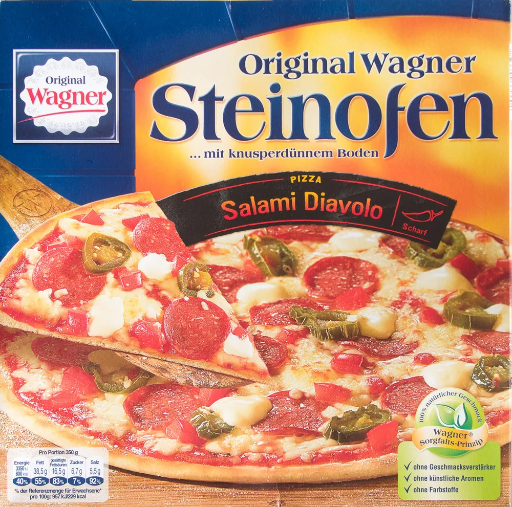 Steinofen Pizza Salami Diavolo
