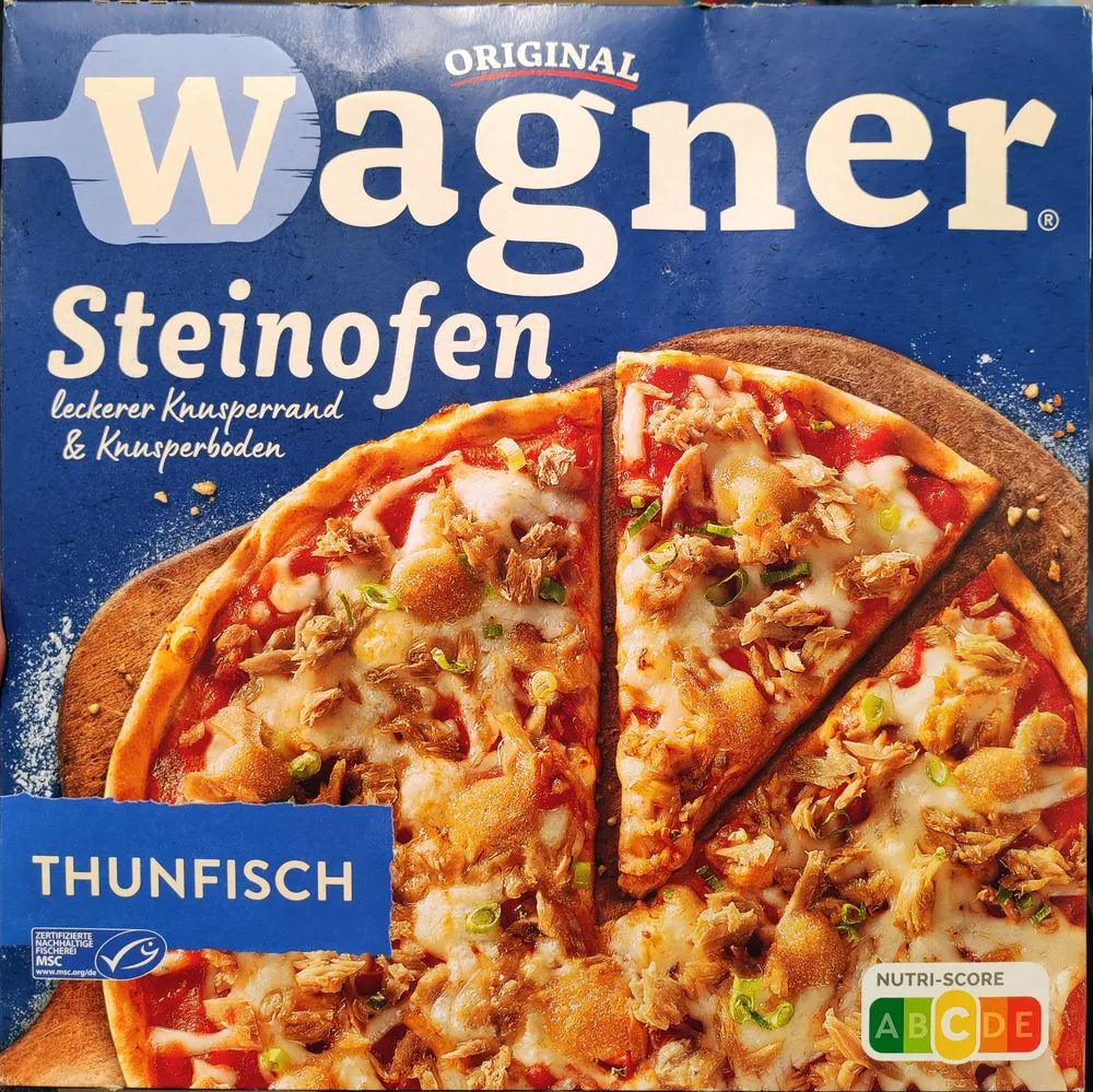 Steinofen-Pizza Thunfisch