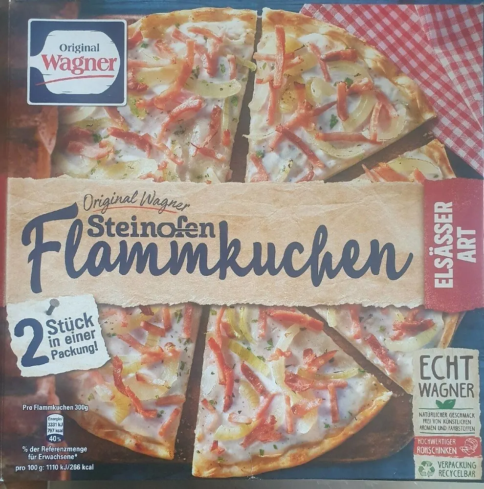 Flammkuchen Elsässer Art