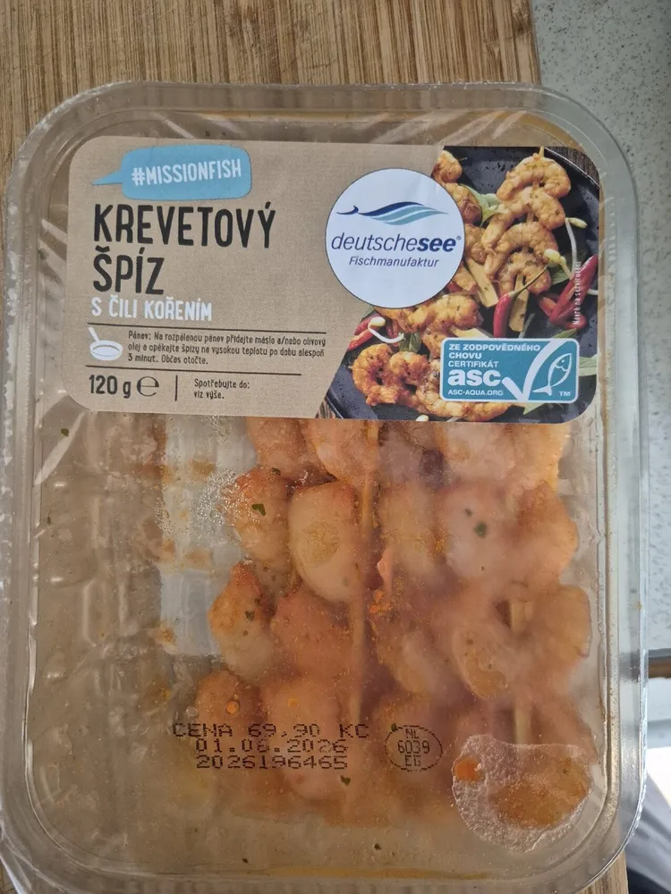 Krevetový Špíz