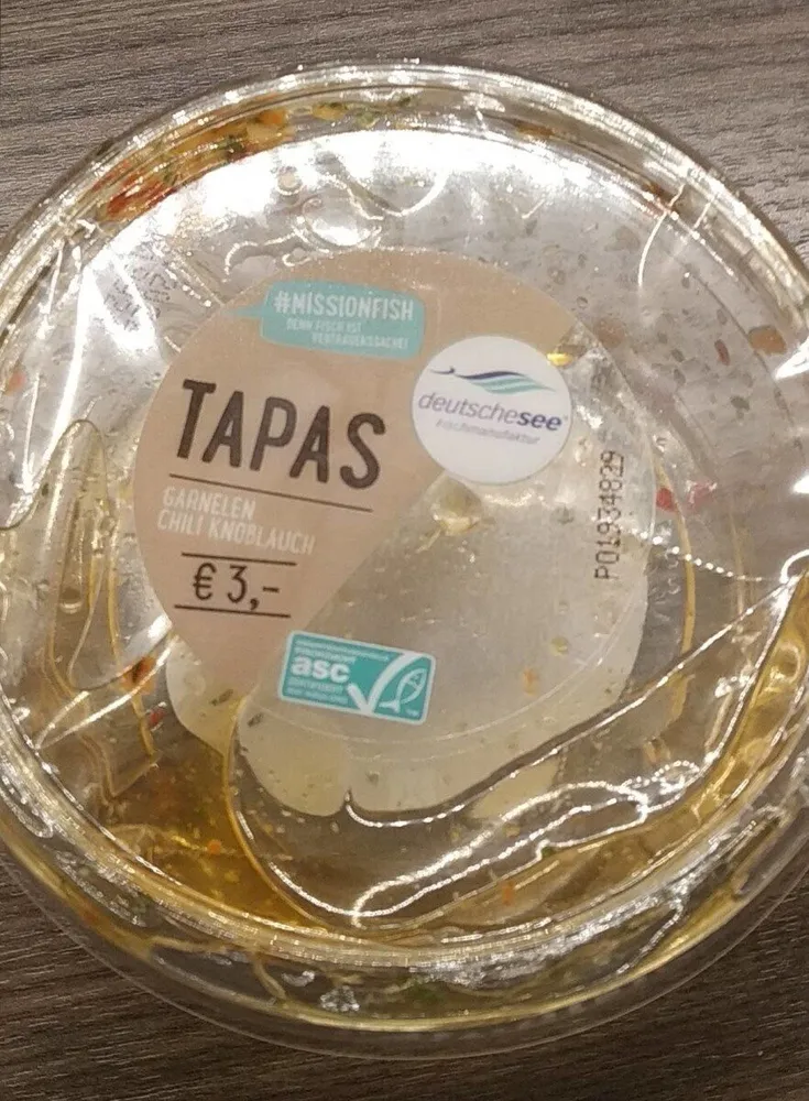 Tapas garnelen