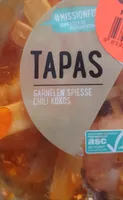 Tapas Garnelen Spiesse Chili Kokos