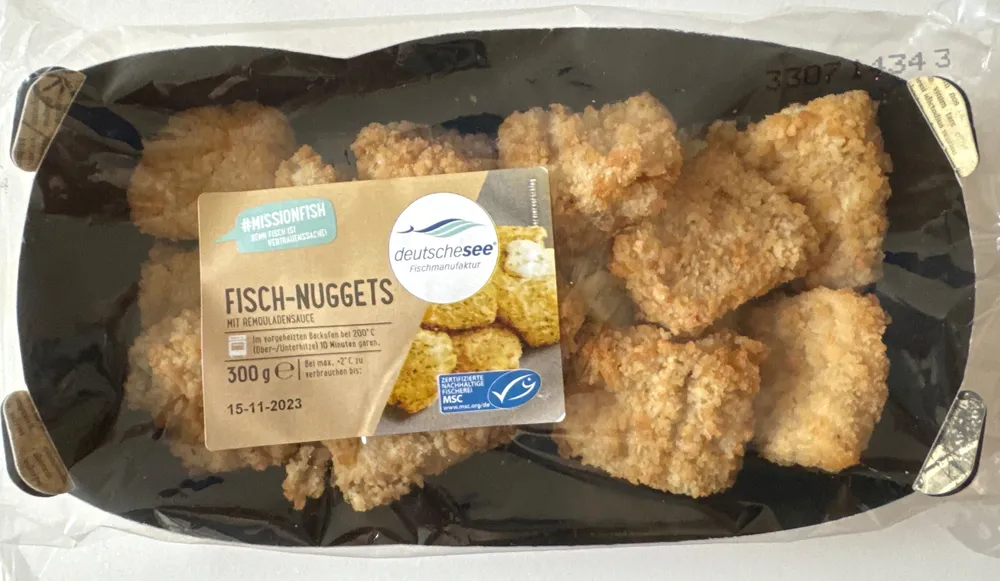 Fisch-Nuggets mit Remouladensauce