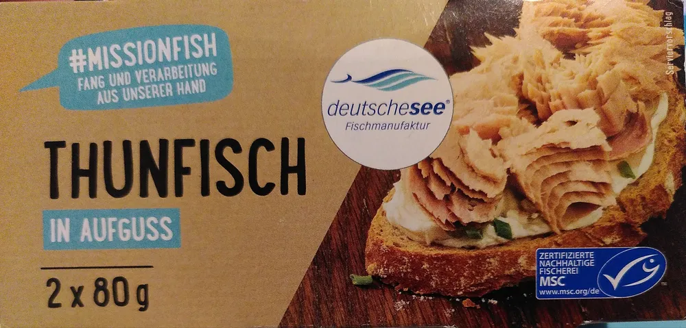 Thunfisch in Aufguss