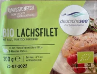 Bio Lachsfilet mit Haut