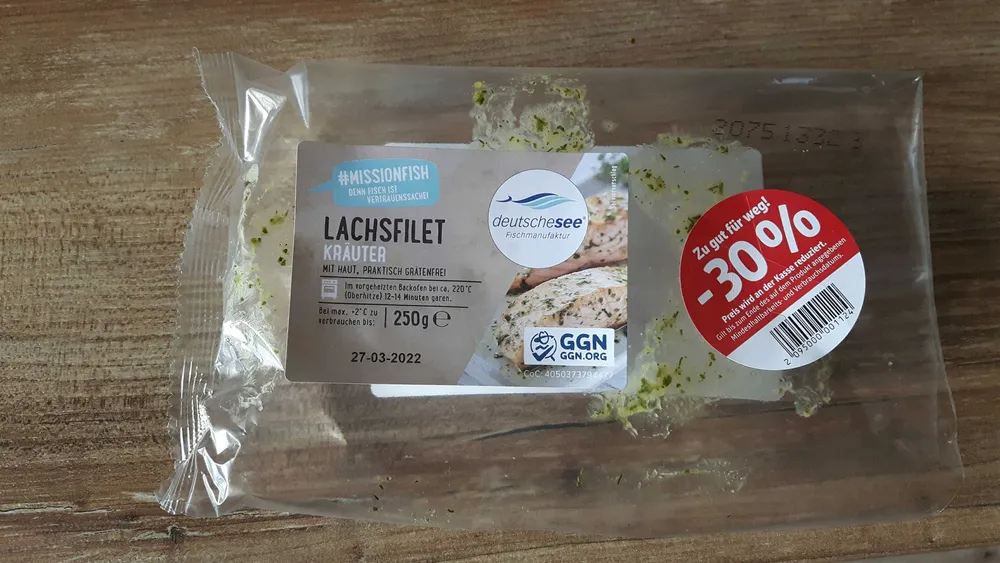 Lachsfilet Kräuter
