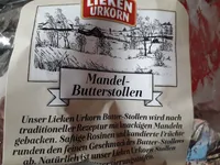 Lieken Urkorn Butter stollen Mit Mandeln