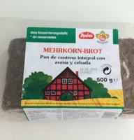 Pan de centeno integral con avena y cebada