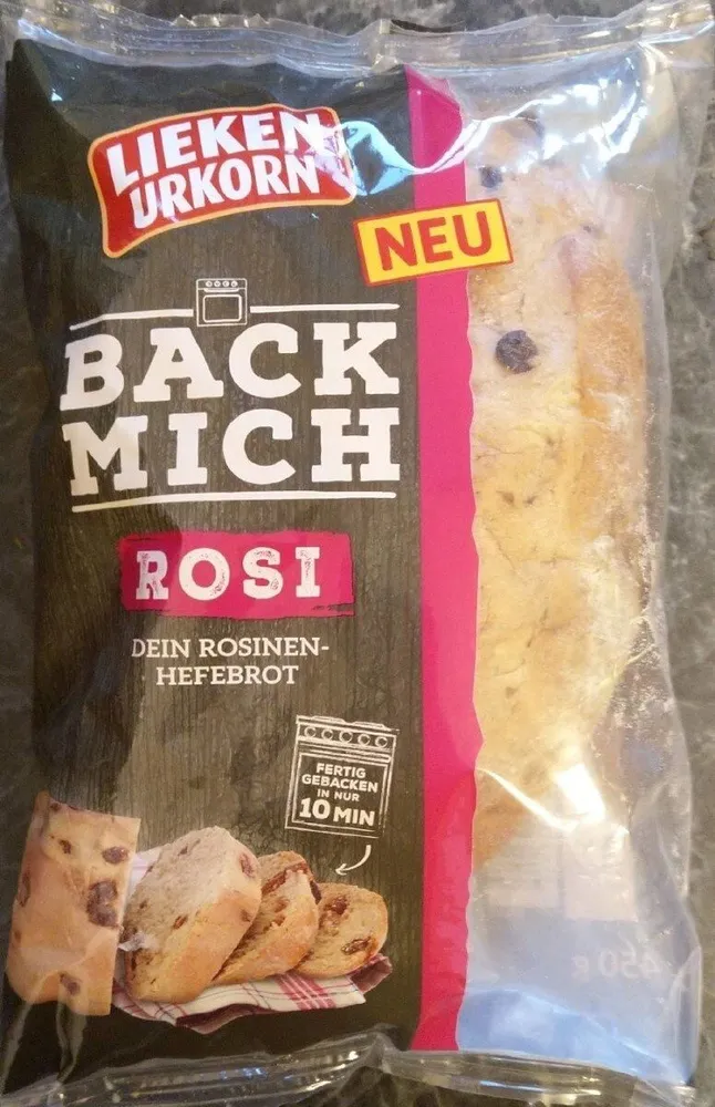Rosi Dein Rosinenhefebrot