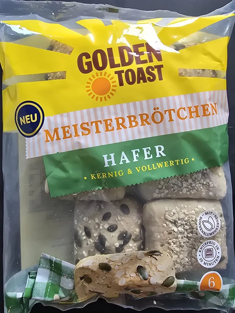 Meisterbrötchen Hafer 4009249051268 Hafer Kleingebäck vorgebacken