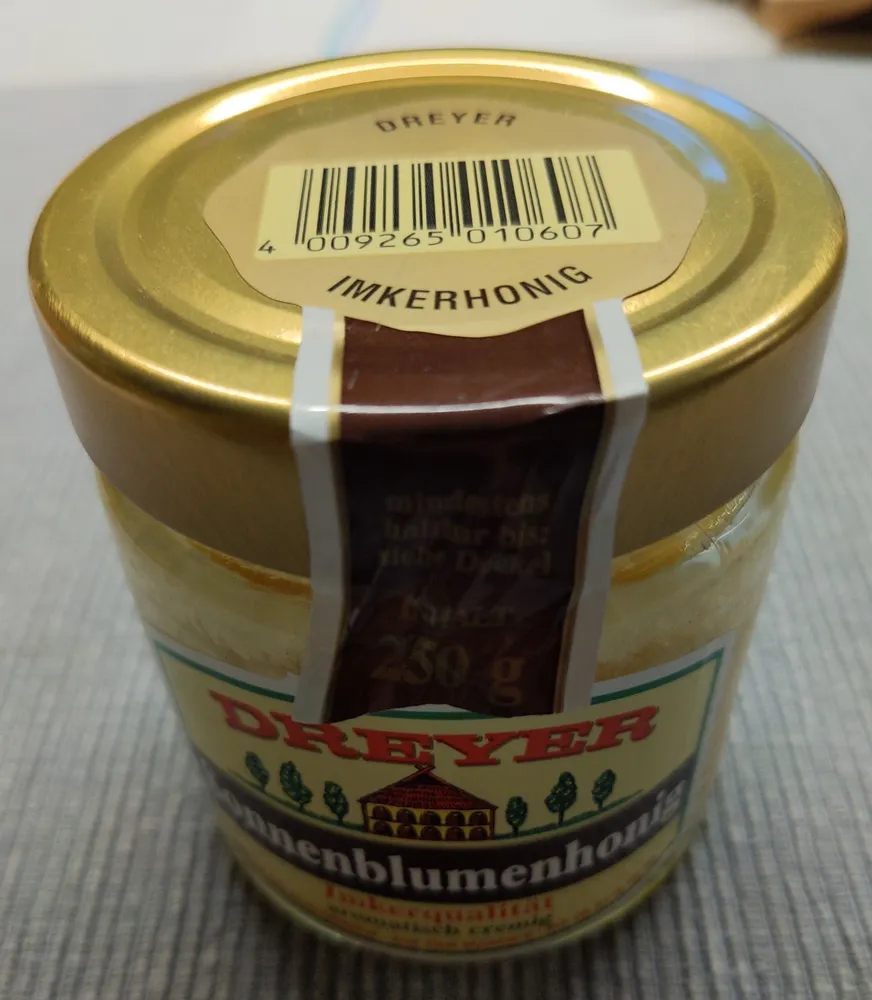 Sonnenblumenhonig