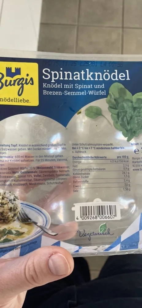 Spinatknödel