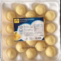 Kartoffelknödel aus frischen Kartoffeln, ohne Brotwürfel
