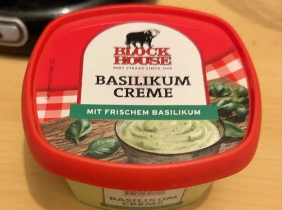 Basilikum Creme