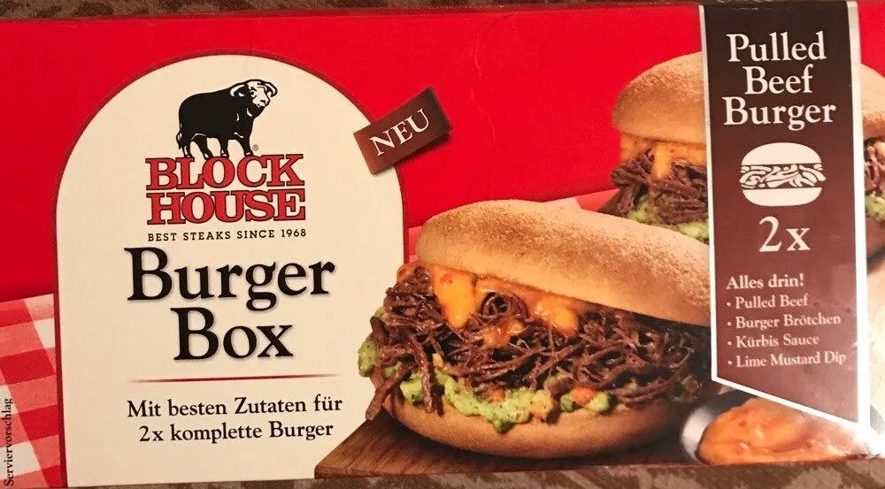 Pulled Beef Burger