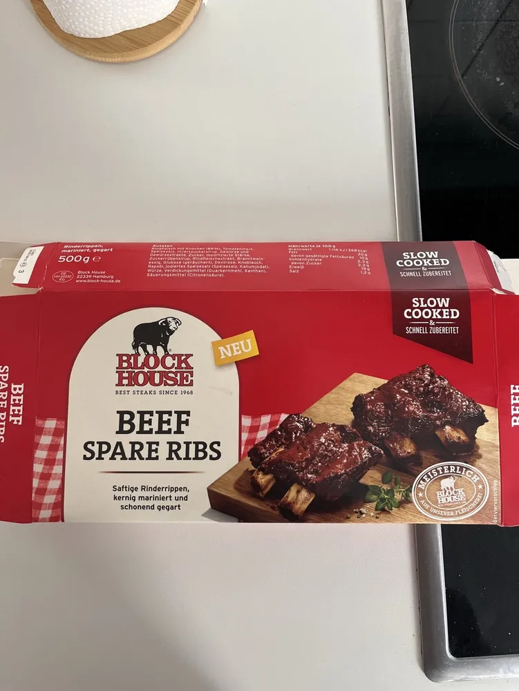Beef spare ribs