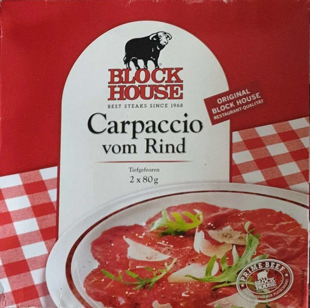 Carpaccio vom Rind
