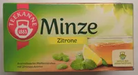 Tee Minze Zitrone