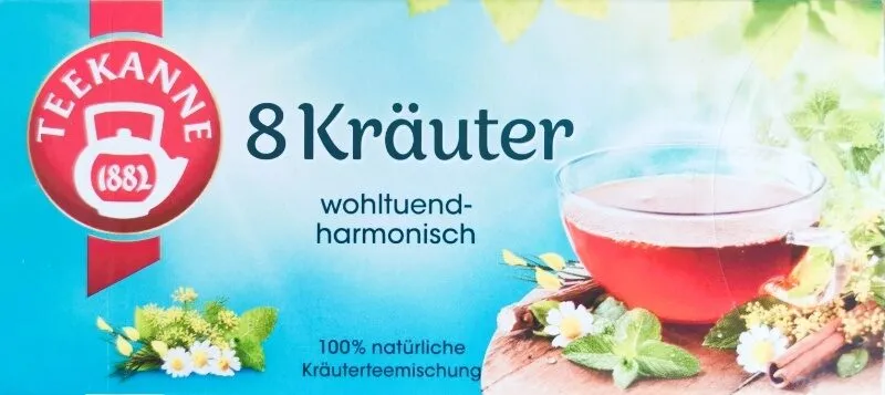 8 Kräuter Teebeutel