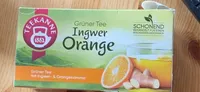 Teekanne Grüner Tee Orange Und Ingwer 20 Beutel à 1,75 G