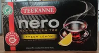 Nero Schwarzer Tee Fresh Lemon
