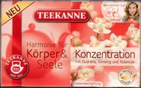 Harmonie für Körper & Seele - Konzentration mit Guarana, Ginseng und Kolanuss